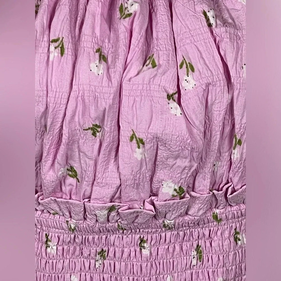 Revolve-MAJORELLE PUFF SLEEVE FLORAL CROP‎ TOP MEDIUM - Picture 3 of 7